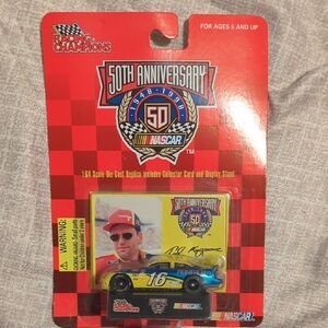 Nascar 50th Anniversary Die-Cast Car - Blue and Yellow